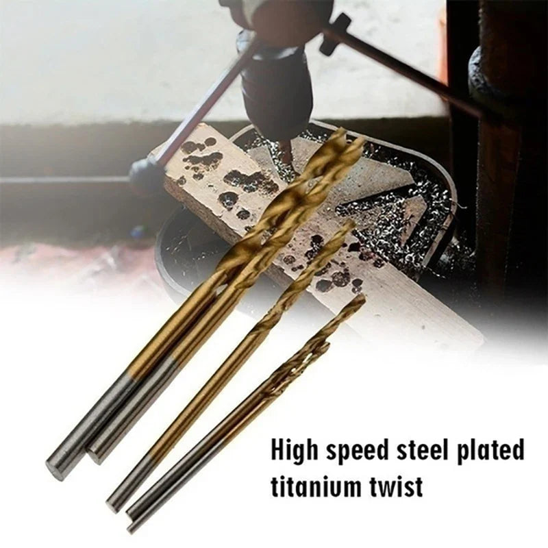 Titanium Power Drill Bits Set