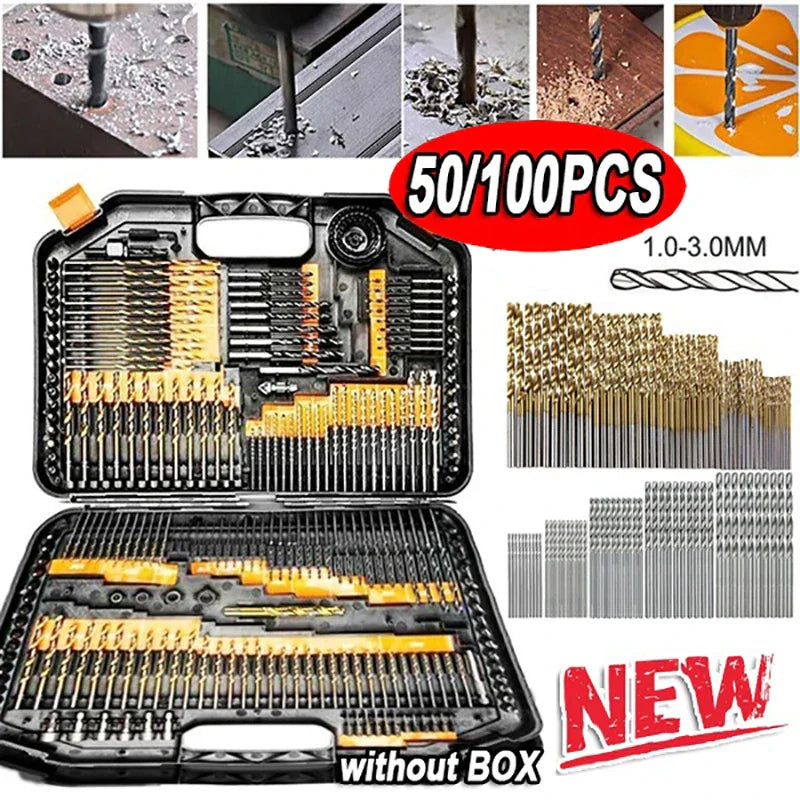 Titanium Power Drill Bits Set