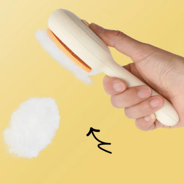 Easy-Clean Pet Hair Brush