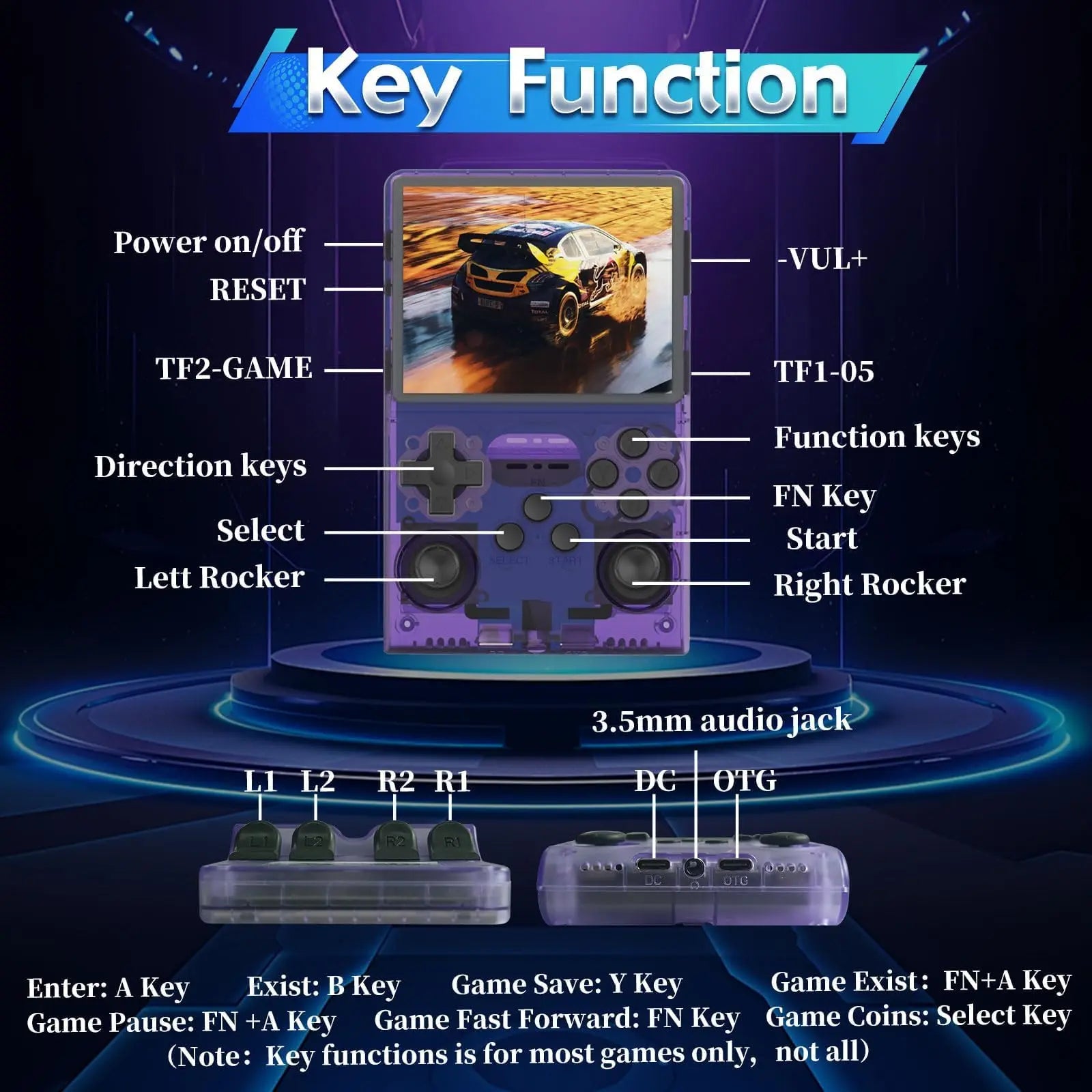 Pocket Adventure Game Console